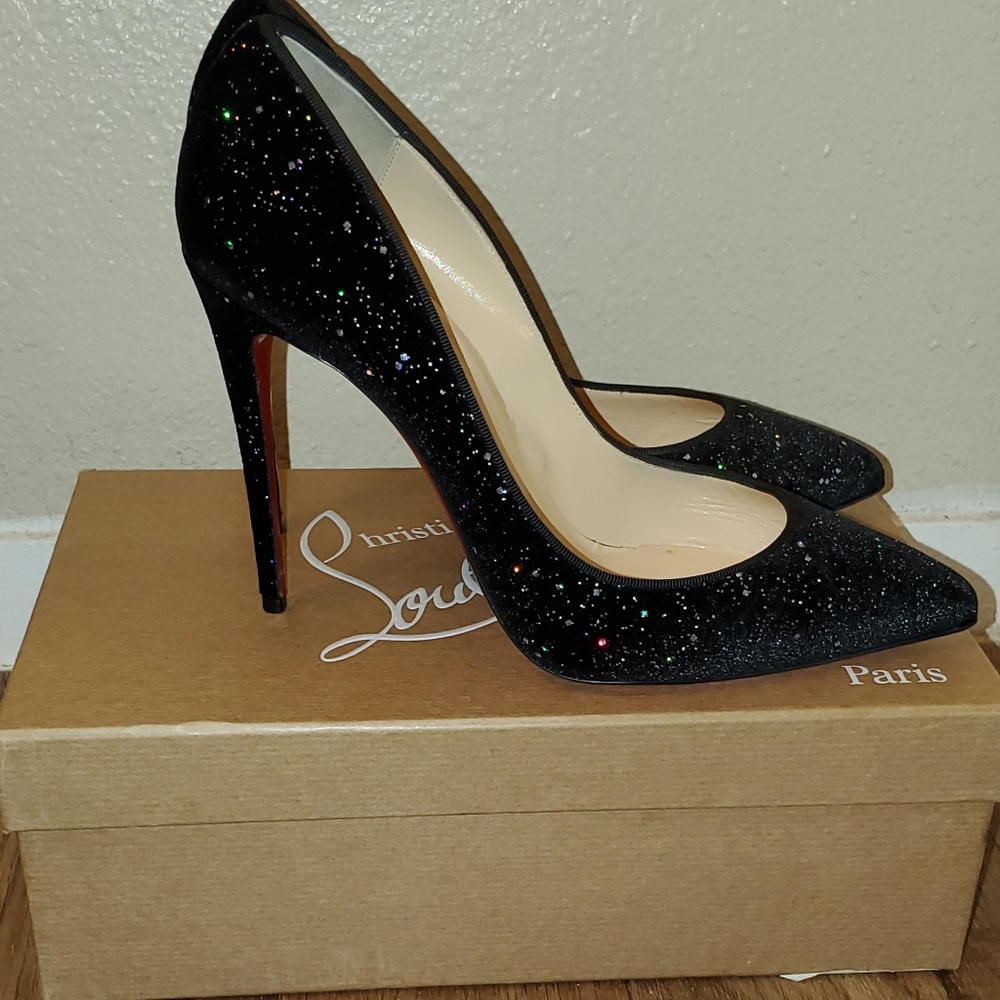 Christian louboutin pegalle follies 100 velvet G